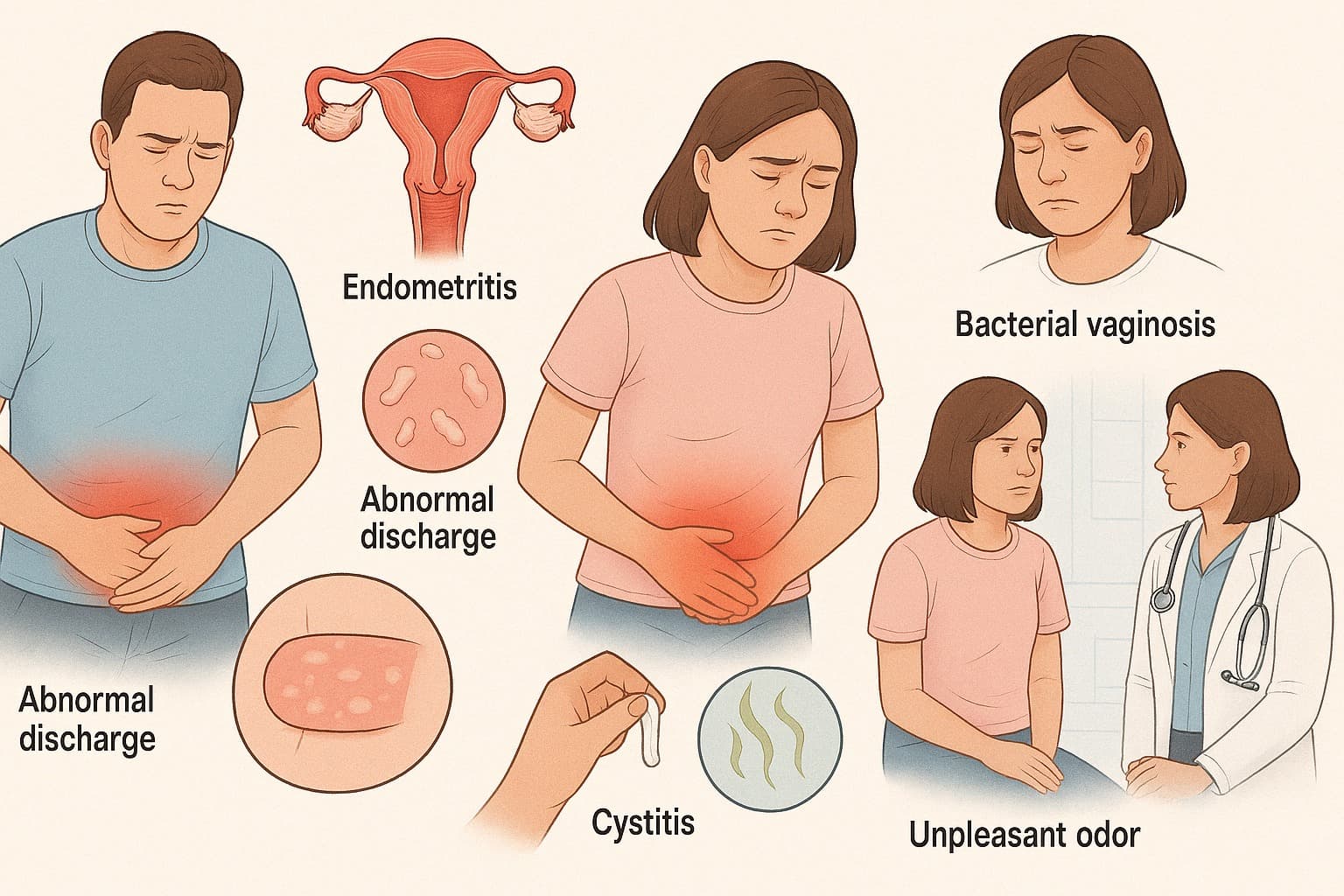 Genital Mantar ve Uçuk - Endometrit